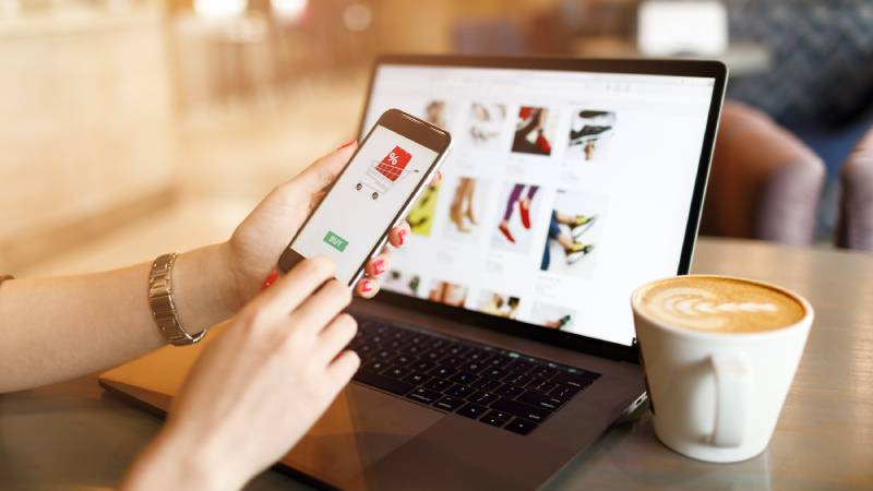 Growth on online shopping