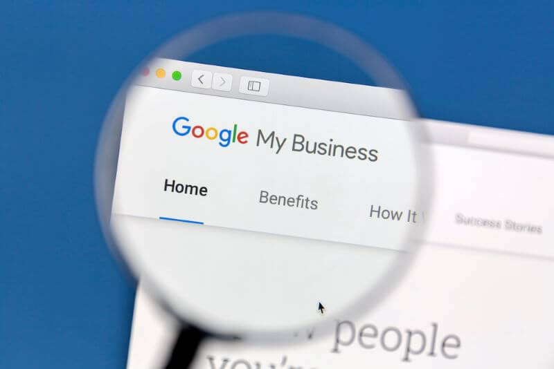 Screenshot Google My Business