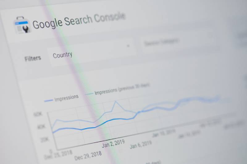 Google search console metrics